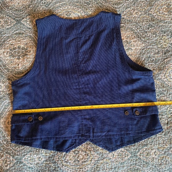 J Crew Lightweight Cotton Vest NWT Size 16 - Picture 9 of 13